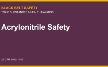 Acrylonitrile Safety