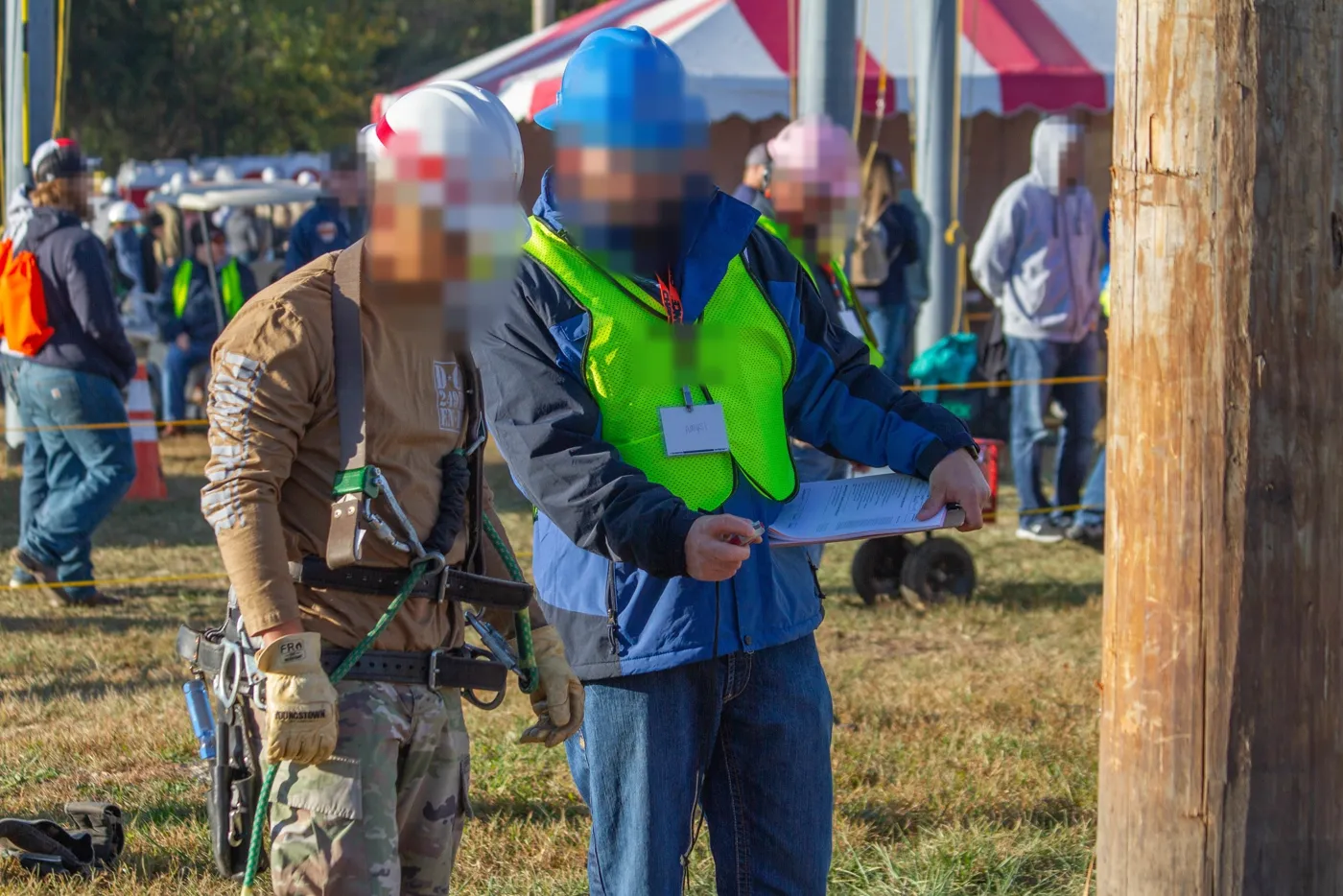 Power Line Work: Job Briefings and De-energizing Lines